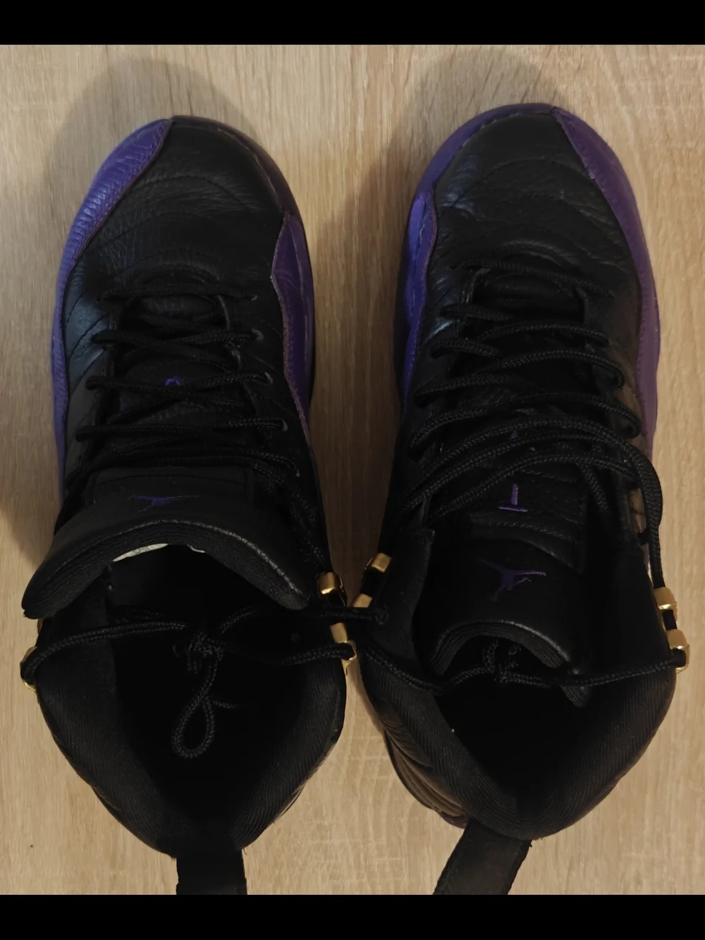 Nike Air Jordan 12 Retro GS Field Purple Black - Size 6.5Y - 153265-057